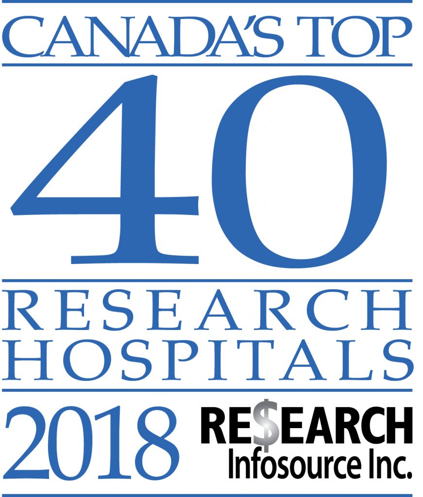 Canada's Top 40 Research Hospitals 2018